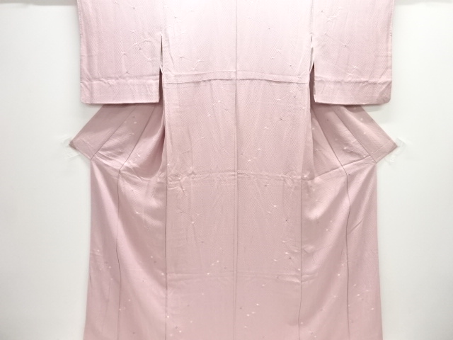 絞り抽象模様小紋着物